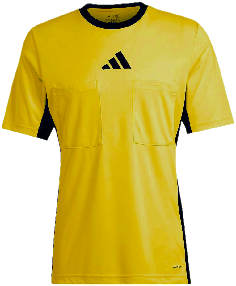 ADIDAS REFEREE 24 Trikot gelb kurzarm