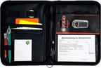 REFEREEWORLD Schiedsrichter-Set, Leder, Groß 27x18 cm